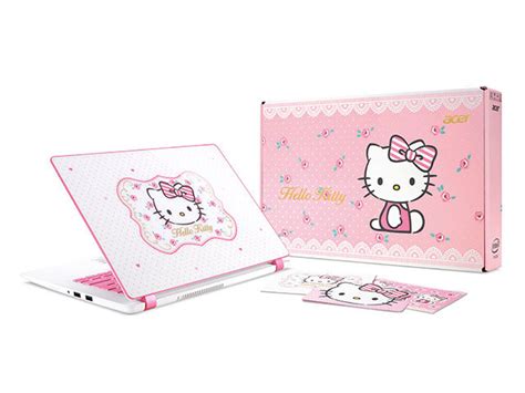 Acer Limited Edition Hello Kitty notebook now .